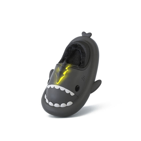 Sharkicks Basic - Hiver, Chaussons Requins Dragon Foudre, Talon Couvert